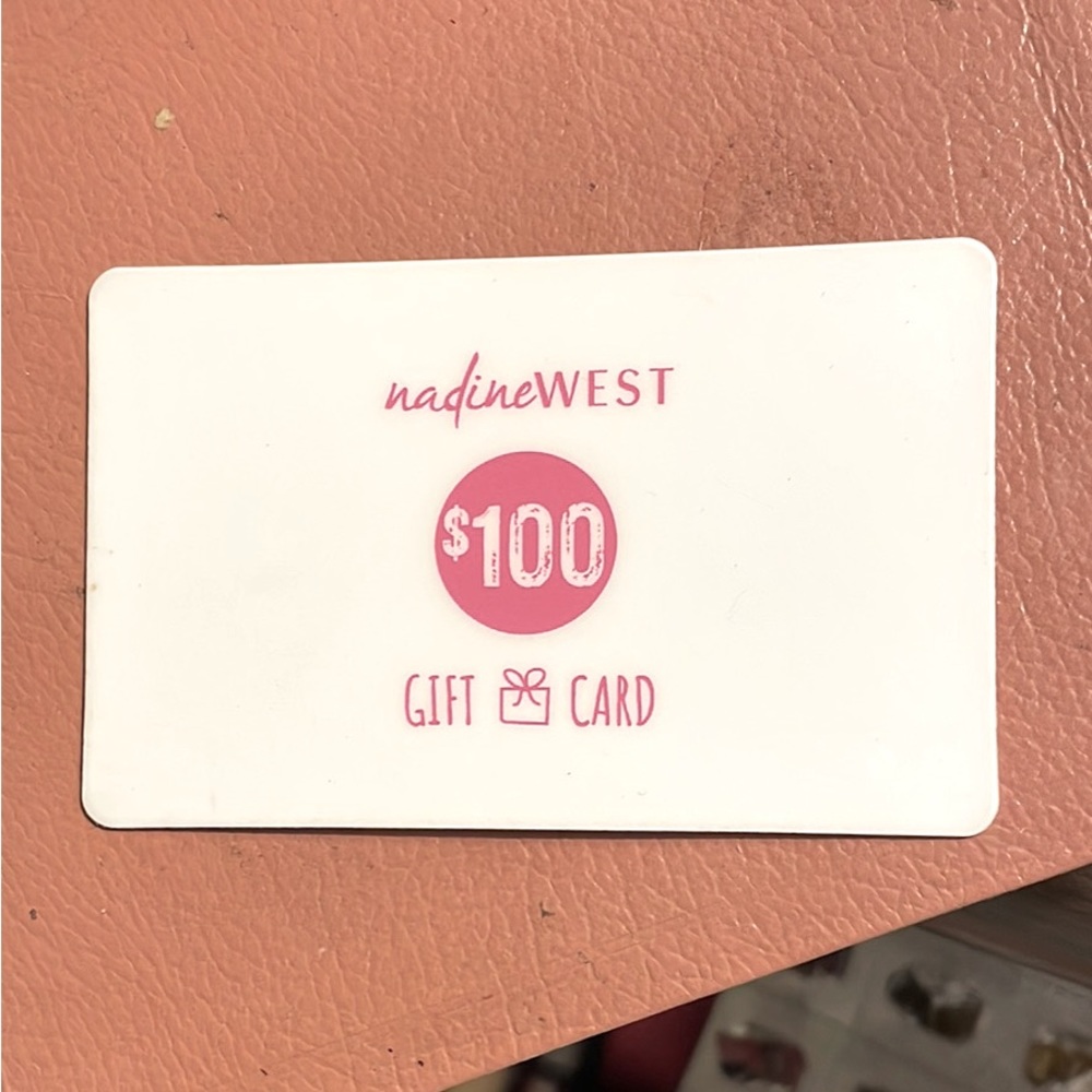 Nadine West $100 gift card! Brand new purchased and never used.